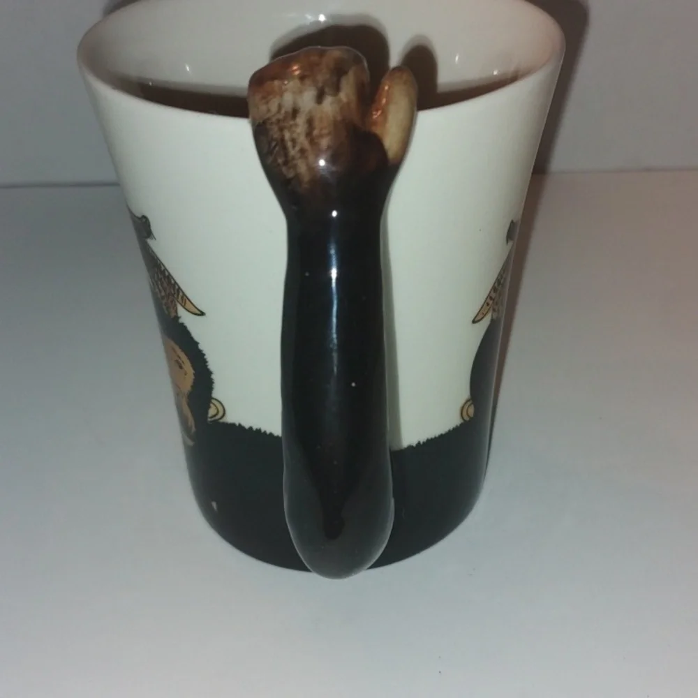 Pier One Pier 1 with Arm Handle Coffee Mug - 10 oz Chimpanzee